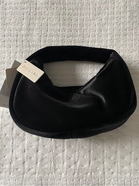 Billini Black Velvet Shoulder Bag